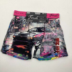 NWT Fresh Supply Co Boxer Briefs - 2 Pack - Tokyo Drift Print